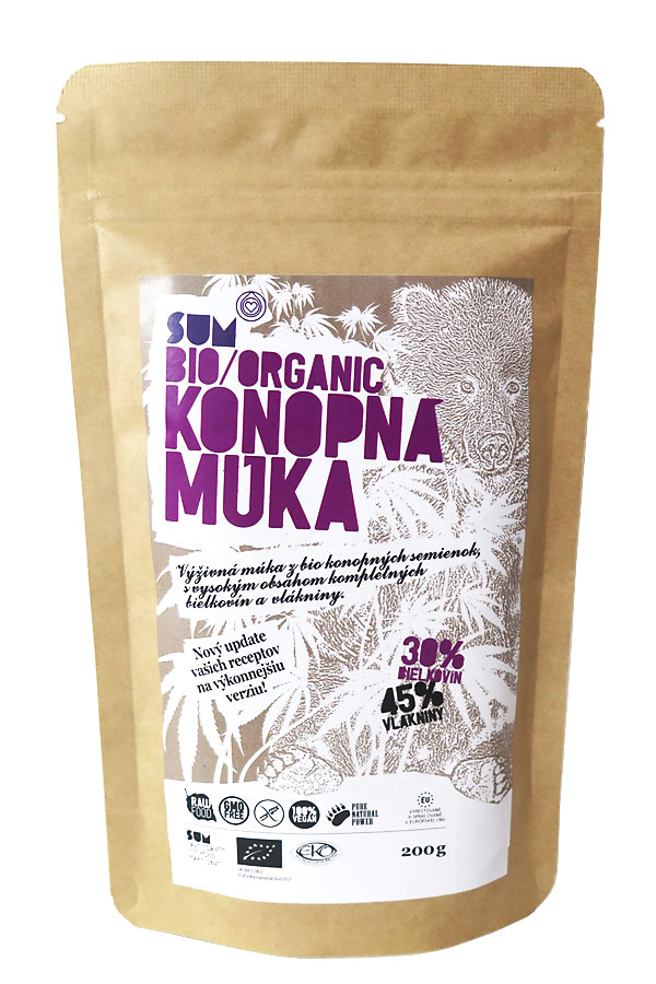 SUM Hemp flour organic 200 g / SUM Konopná múka BIO 200 g