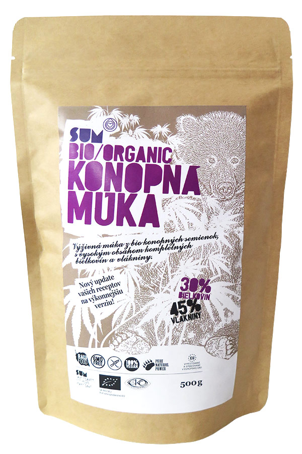SUM Hemp flour organic 500 g / SUM Konopná múka BIO 500 g